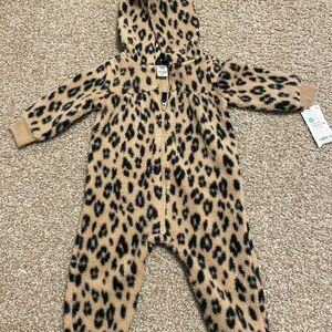 Carter’s - Leopard Print Kids Footie